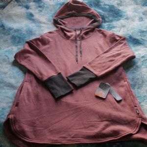 RBX Hoodie Wine Color/Maroon Size Large